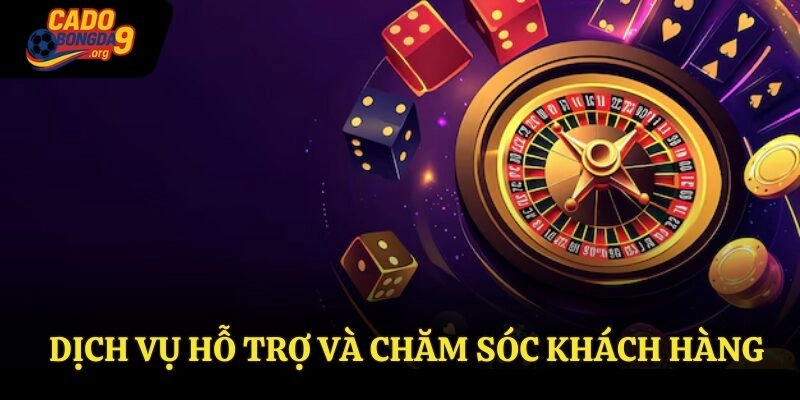 Dịch vụ hỗ trợ và chăm sóc khách hàng