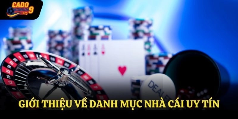 Giới thiệu về danh mục nhà cái uy tín