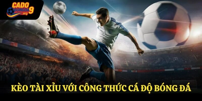 Kèo tài xỉu với công thức cá độ bóng đá