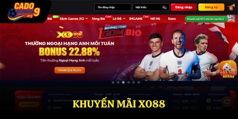 Khuyến Mãi Xo88 – Đặc Quyền Tạo Nên Dấu Ấn Dành Cho Cược Thủ