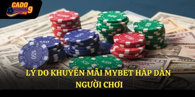 Lý do khuyến mãi Mybet hấp dẫn người chơi
