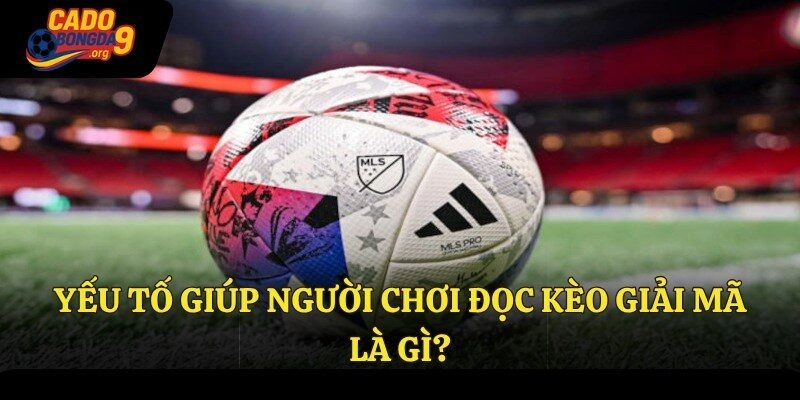 Yếu tố giúp người chơi đọc kèo giải mã là gì?